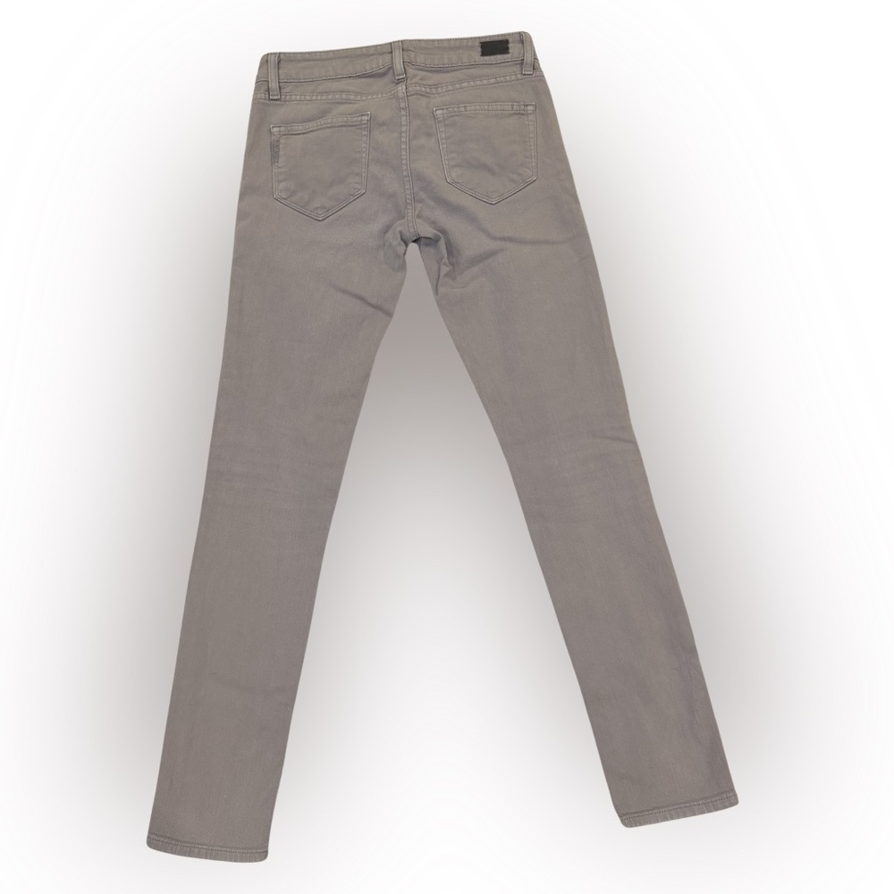 PAIGE Women's Skinny Jeans in Light Gray - Picture 2 of 10